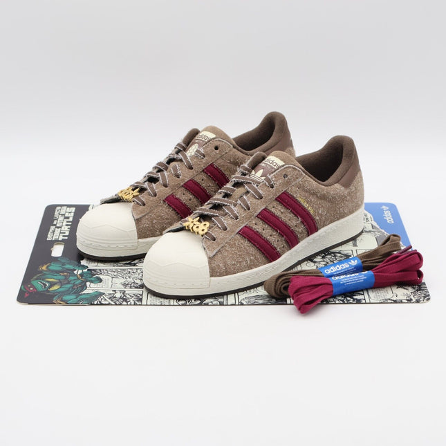 IH4767 TMNT Teenage Mutant Ninja Turtles adidas Superstar Shelltoe Brown (Men's)