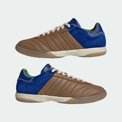 IF6704 Wales Bonner adidas Originals Millennium Samba Pony Nappa Royal (Men's)