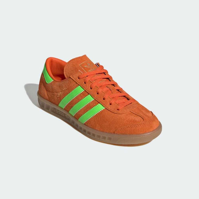 IH5460 adidas Originals Hamburg Orange Solar Green Gum (Women's)