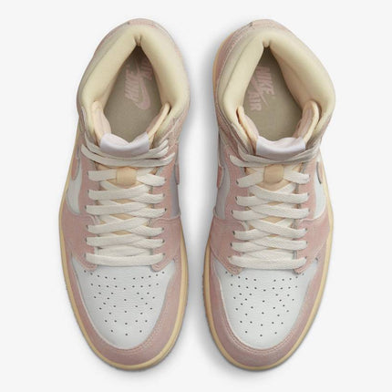 FD2596-600 Nike WMNS Air Jordan 1 Retro High OG Washed Pink Beige White Ivory