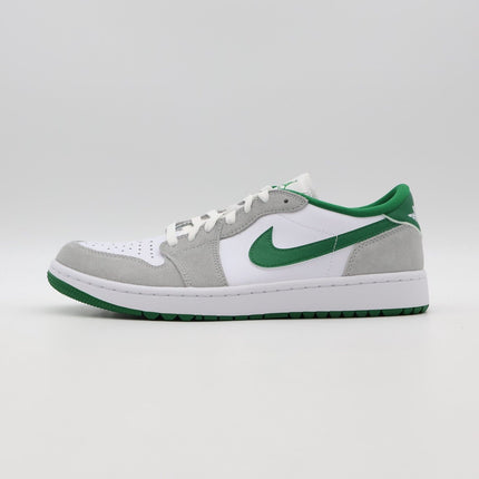 DD9315-112 Nike Air Jordan 1 Low Golf Pine Green Light Smoke Grey White (Men's)