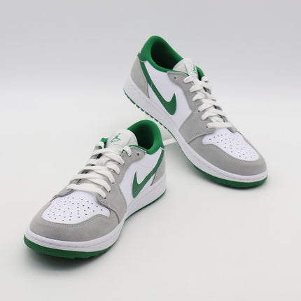 DD9315-112 Nike Air Jordan 1 Low Golf Pine Green Light Smoke Grey White (Men's)