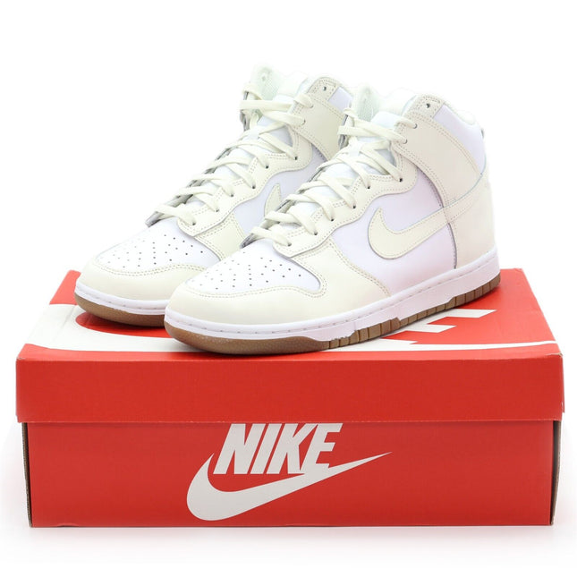 DD1869-109 Nike Dunk High Sail Gum White Medium Brown Cream Ivory (Women's)