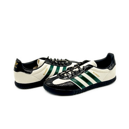 IF0200 Blondey McCoy adidas A.B. Gazelle Indoor Noble Green Chalk White Ivory