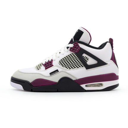 CZ5624-100 Paris Saint Germain PSG Nike Air Jordan 4 Retro White Bordeaux Men's