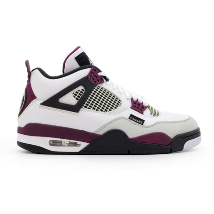 CZ5624-100 Paris Saint Germain PSG Nike Air Jordan 4 Retro White Bordeaux Men's