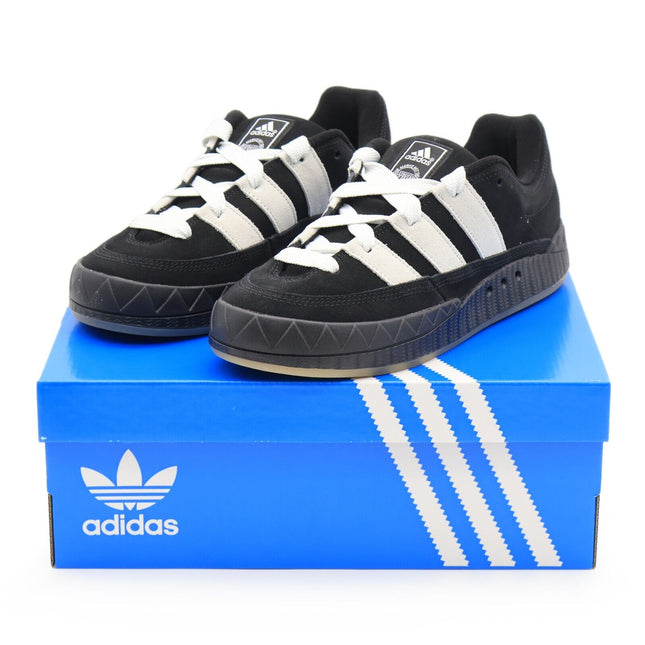 HQ6900 adidas Adimatic Core Black Crystal White Gum 3 Light Brown (Men's)