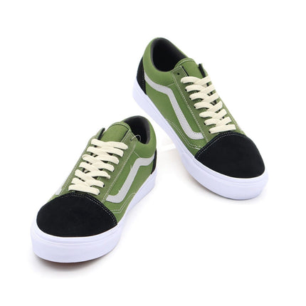 667926-0001 MIN-NANO Vans Old Skool City Black Military Green Grey (Men's)