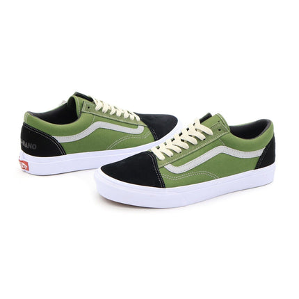 667926-0001 MIN-NANO Vans Old Skool City Black Military Green Grey (Men's)