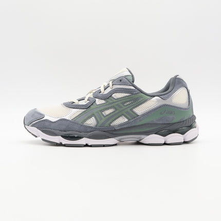 1203A383-101 Asics Gel-NYC Cream Steel Grey Ivory Khaki Green White (Men's)