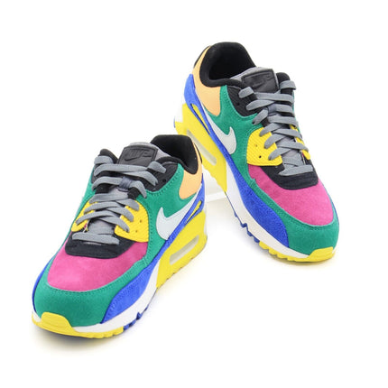 CD0917-300 Nike Air Max 90 Viotech Lucid Green Game Royal Purple Yellow (Men's)