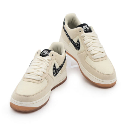 DJ4631-200 Nike Air Force 1 Low Paisley Swoosh Natural Navy White Gum (Men's)