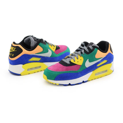 CD0917-300 Nike Air Max 90 Viotech Lucid Green Game Royal Purple Yellow (Men's)