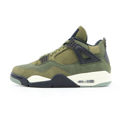 FB9927-200 Nike Air Jordan 4 Retro SE Craft Medium Olive Khaki Black (Men's)