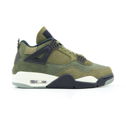 FB9927-200 Nike Air Jordan 4 Retro SE Craft Medium Olive Khaki Black (Men's)