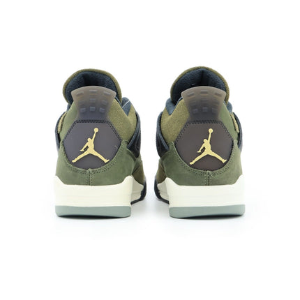 FB9927-200 Nike Air Jordan 4 Retro SE Craft Medium Olive Khaki Black (Men's)