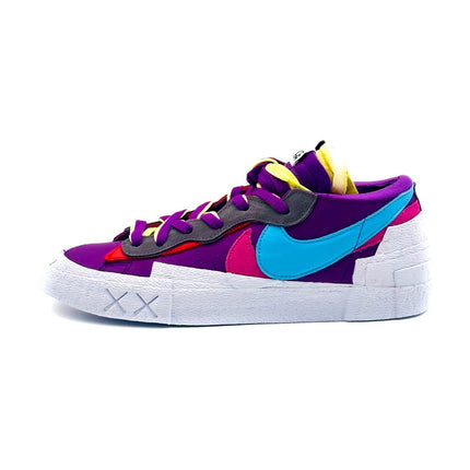 DM7901-500 KAWS sacai Nike Blazer Low Purple Dusk Blue White Yellow Pink Red