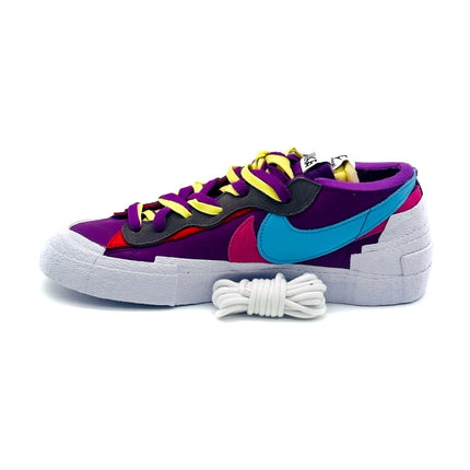 DM7901-500 KAWS sacai Nike Blazer Low Purple Dusk Blue White Yellow Pink Red