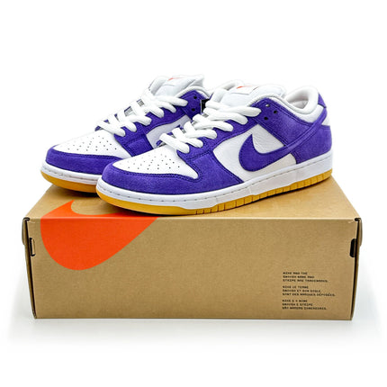 DV5464-500 Nike SB Dunk Low Pro ISO Orange Label Court Purple Gum (Men's)