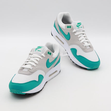 DZ4549-001 Nike Air Max 1 Clear Jade Neutral Grey White Black Green (Men's)