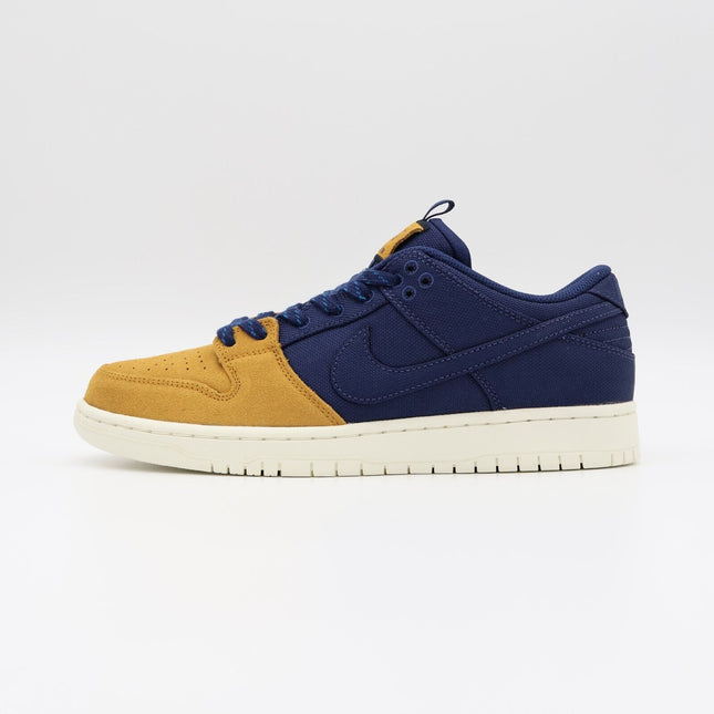 DX6775-400 Nike SB Dunk Low 90s Backpack Desert Ochre Midnight Navy (Men's)