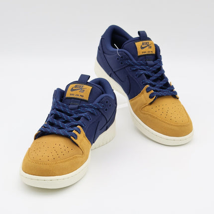 DX6775-400 Nike SB Dunk Low 90s Backpack Desert Ochre Midnight Navy (Men's)