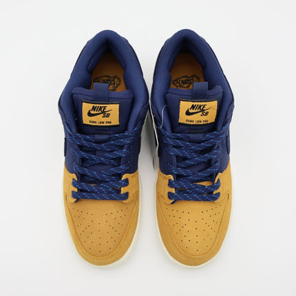 DX6775-400 Nike SB Dunk Low 90s Backpack Desert Ochre Midnight Navy (Men's)