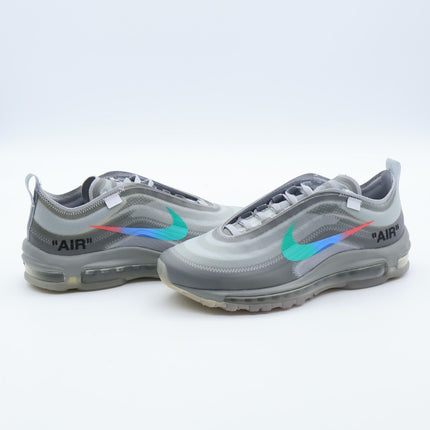 Size 7.5 - AJ4585-101 Nike Air Max 97 Off-White Menta Wolf Grey Silver