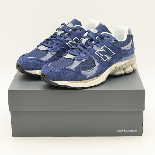 M2002RDK New Balance 2002R Protection Pack Navy Blue Grey White Sail Beige