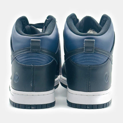 DJ0383-400 Nike Dunk High Fragment Design Tokyo 2021 Midnight Navy Black White