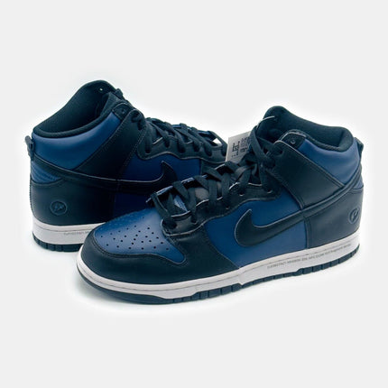 DJ0383-400 Nike Dunk High Fragment Design Tokyo 2021 Midnight Navy Black White