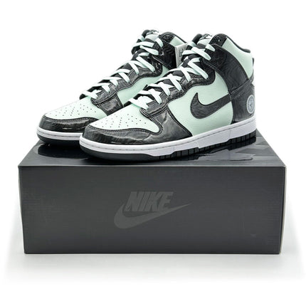 DD1398-300 Nike Dunk High SE NBA All Star Barely Green Black White Mint (Men's)