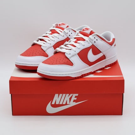 DD1391-600 Nike Dunk Low Championship University Red Reverse St John's (Men's)