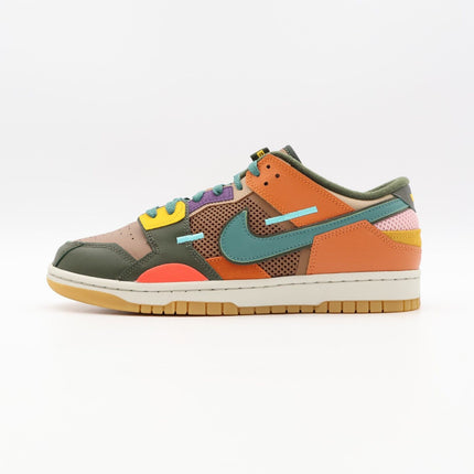 DB0500-200 Nike Dunk Low Scrap Archeo Brown Mosaic Bicoastal Sport Spice (Men's)