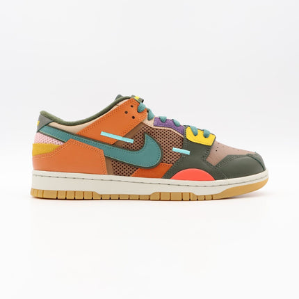 DB0500-200 Nike Dunk Low Scrap Archeo Brown Mosaic Bicoastal Sport Spice (Men's)