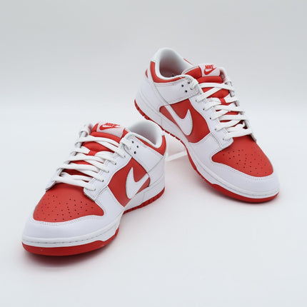 DD1391-600 Nike Dunk Low Championship University Red Reverse St John's (Men's)