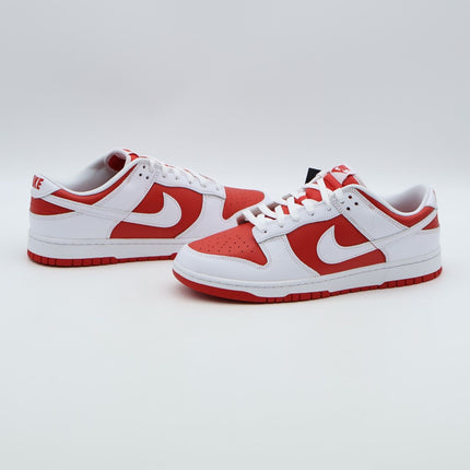 DD1391-600 Nike Dunk Low Championship University Red Reverse St John's (Men's)