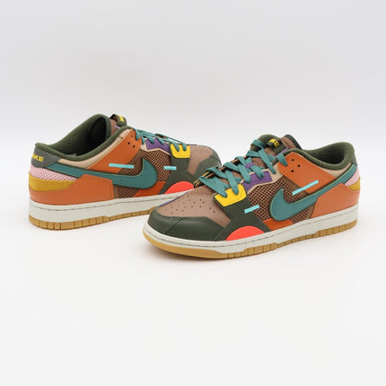 DB0500-200 Nike Dunk Low Scrap Archeo Brown Mosaic Bicoastal Sport Spice (Men's)