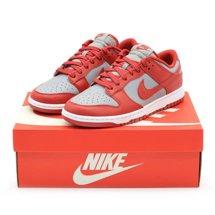 DD1391-002 Nike Dunk Low Retro UNLV Varsity Red Medium Grey White Orange (Men's)