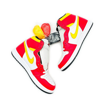 555088-603 Nike Air Jordan 1 Retro High OG Light Fusion Red Laser Orange Pink