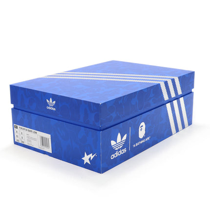 ID4772 BAPE adidas Forum 84 Low 30th Anniversary Blue Camo Cloud White (Men's)