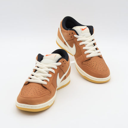 DH1319-200 Nike SB Orange Label Dunk Low PRO ISO Dark Russet Sail Brown (Men's)