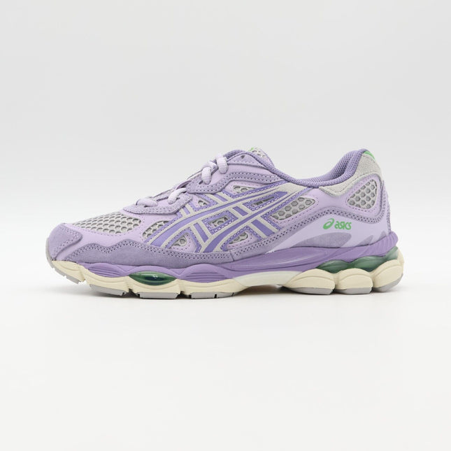 1203A372-021 Asics Gel-NYC Cement Grey Ash Rock Lavender Purple Green (Men's)