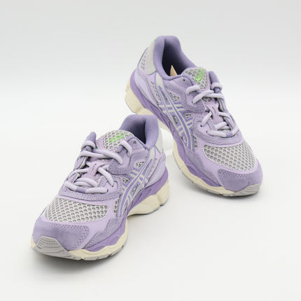 1203A372-021 Asics Gel-NYC Cement Grey Ash Rock Lavender Purple Green (Men's)