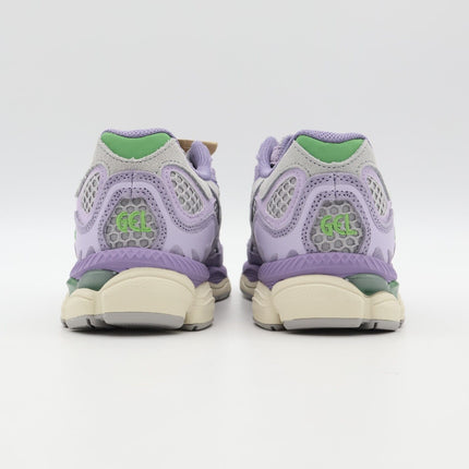 1203A372-021 Asics Gel-NYC Cement Grey Ash Rock Lavender Purple Green (Men's)