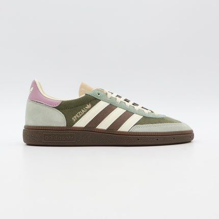 IH4891 adidas Originals Handball Spezial Silver Green Cream White (Men 's)