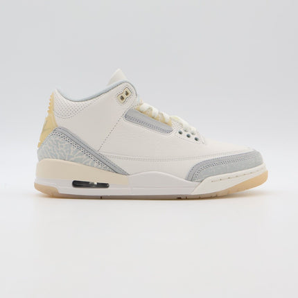 FJ9479-100 Nike Air Jordan 3 Craft Ivory Grey Mist Cream White Sail (Men's)