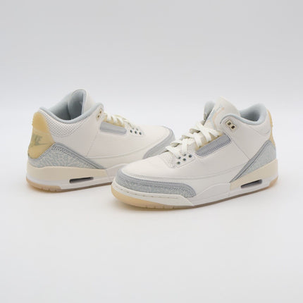 FJ9479-100 Nike Air Jordan 3 Craft Ivory Grey Mist Cream White Sail (Men's)