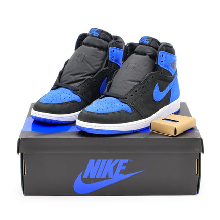 DZ5485-042 Nike Air Jordan 1 Retro High OG Royal Reimagined Black (Men's)