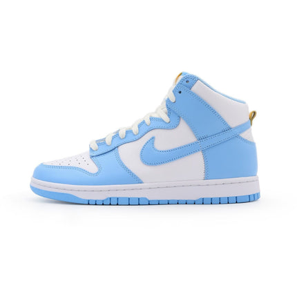 DD1399-401 Nike Dunk High Retro Homer Blue Chill White Amarillo UNC (Men's)